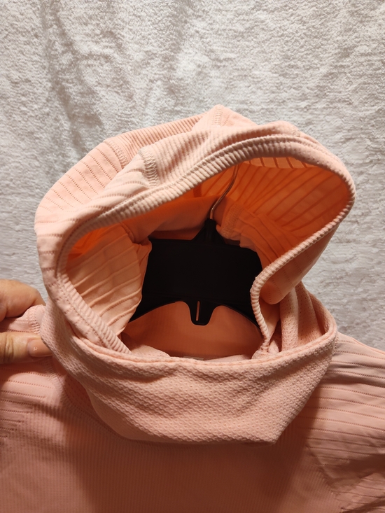 Athleta Women's Peach Baclava Style Long Sleeve Top - Picture 3 of 5